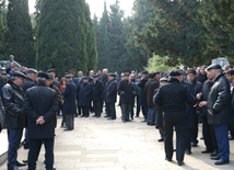 Farewell ceremony for people’s poet Zalimkhan Yagub.  Baku. Azerbaijan, 11 Jan. 2016